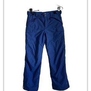 Columbia cargo winter snow ski pants kids youth 14/16 Heather blue